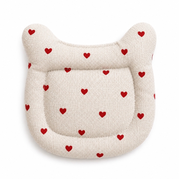 LINDO CRAFTS - Cat Shape Fabric Coaster