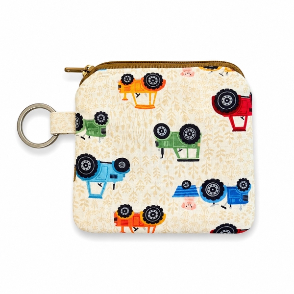RUNG HANDMADE - 'Truck' Wallet Keychain With Zipper