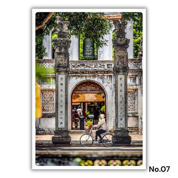 MARCUS LACEY - 'The Temple Of Literature' Postcard
