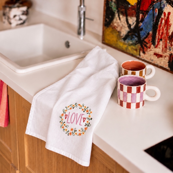 KITCHENWARE - 'Hope' Tea Towel