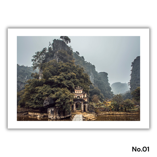 MARCUS LACEY - 'Bich Dong Pagoda' Print