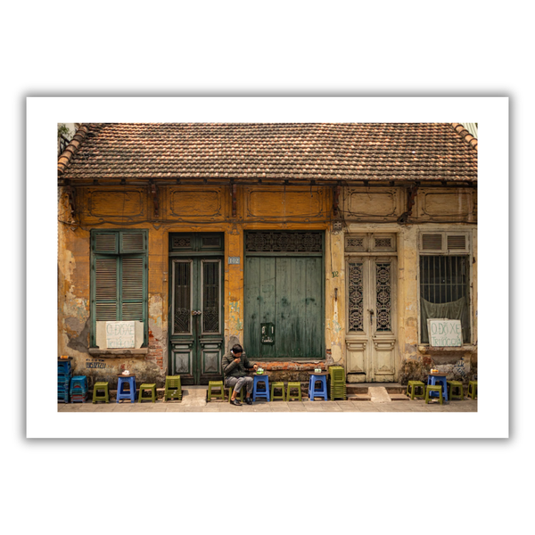 MARCUS LACEY - 'Ice Tea Vendor' Print