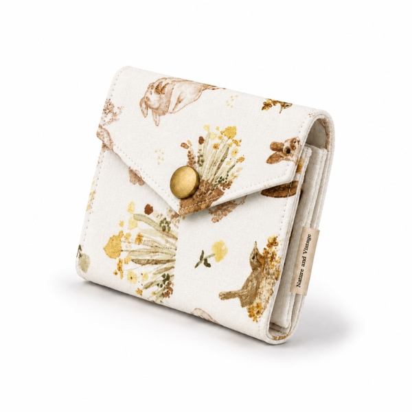 RUNG HANDMADE - 'Rabbit' Small Wallet