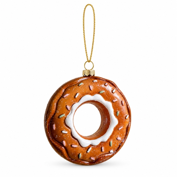 Poly CHRISTMAS Ornament - Donut