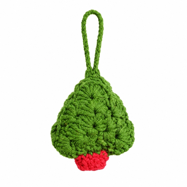 Macrame Christmas Ornament - Christmas Tree
