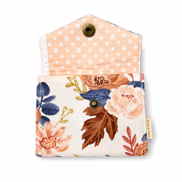 RUNG HANDMADE - 'Autumn Leaf' Small Wallet