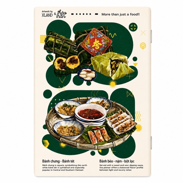 XLAND - 'More Than Just A Food!' Glitter Notebook