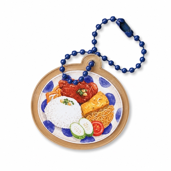 PHANHSHI STUDIO - ‘Cơm Tấm / Broken Rice' Mini Keychain