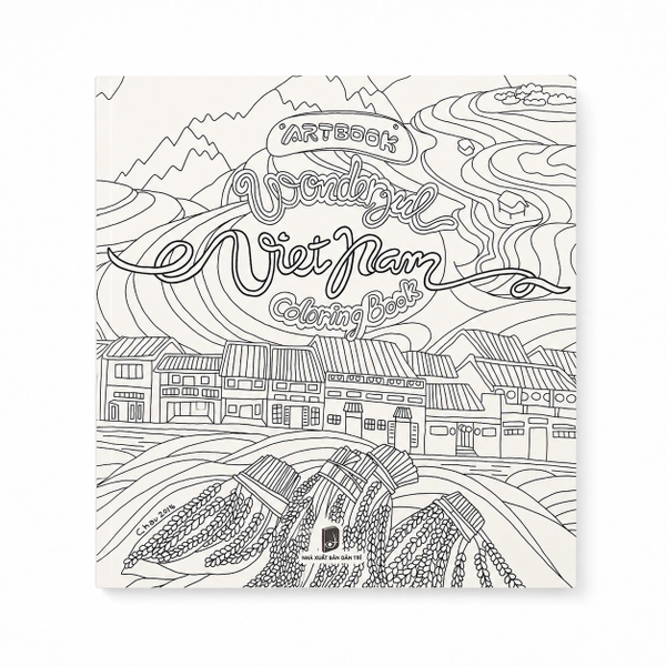Wonderful Vietnam Coloring Book