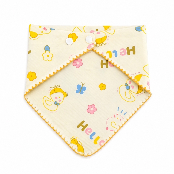 Muslin Bib For Babies - Duck