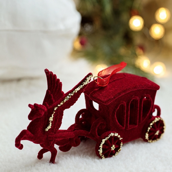 Velvet CHRISTMAS Ornament - Mythical Ride