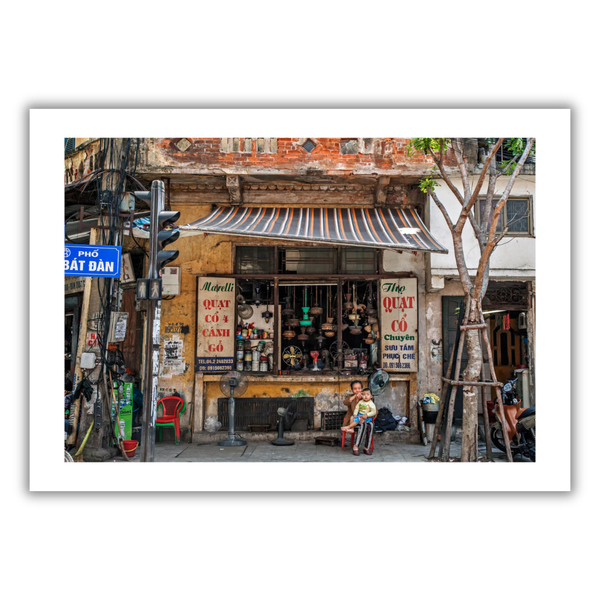 MARCUS LACEY - 'Fan Shop' Print