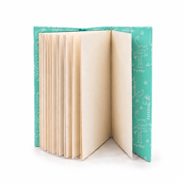 RUNG HANDMADE - 'Dinosaur' Fabric Book Cover