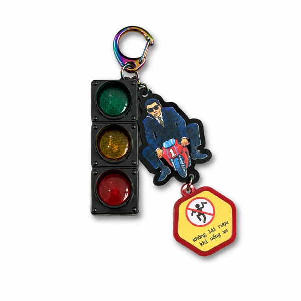 XLAND - ‘Traffic Light’ Keychain Box