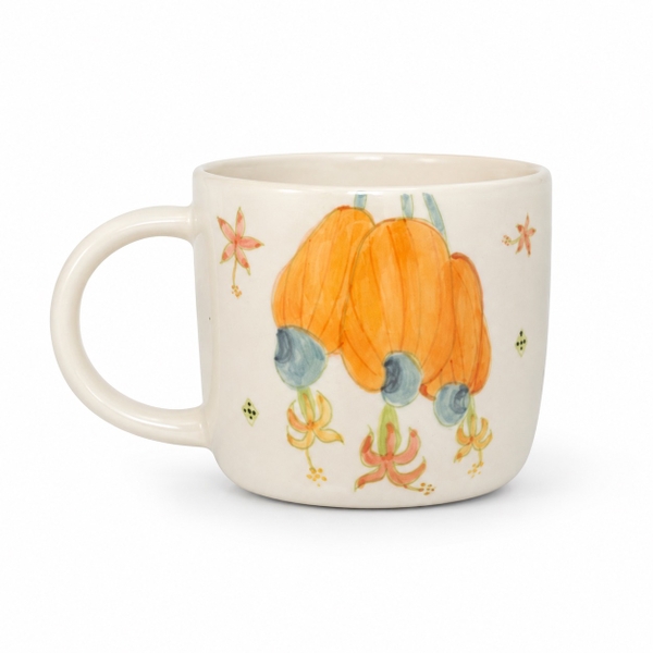 BAT TRANG - Ceramic Pumpkin Short Mug