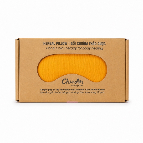 CHUC AN HEALING HERBS - Herbal Eye Pillow in Turmeric