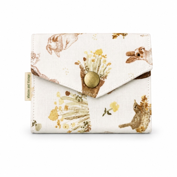 RUNG HANDMADE - 'Rabbit' Small Wallet