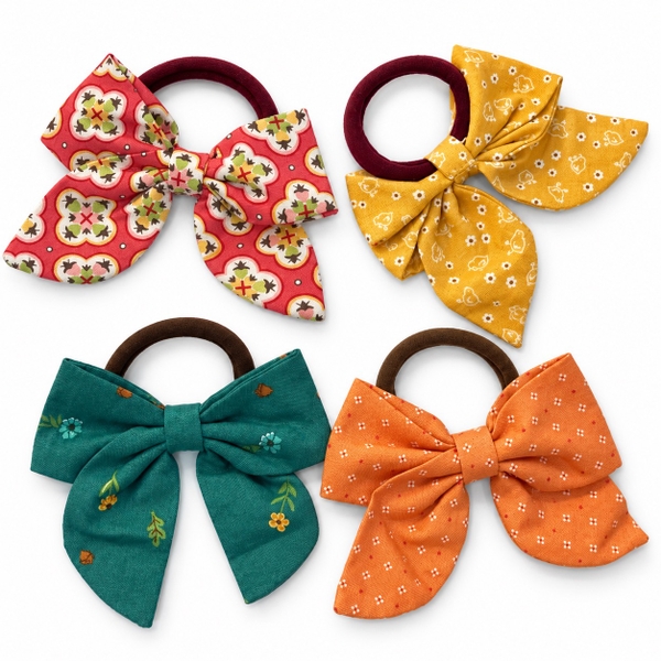 RỪNG HANDMADE - Fabric Hair Tie With Bow
