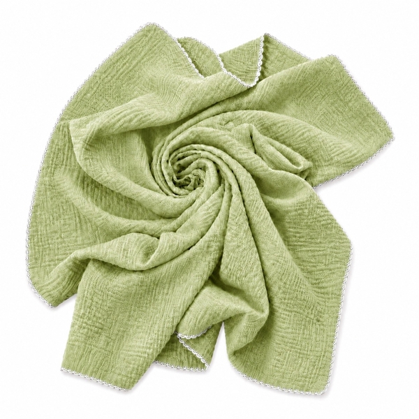 Muslin Blanket For Babies - Green
