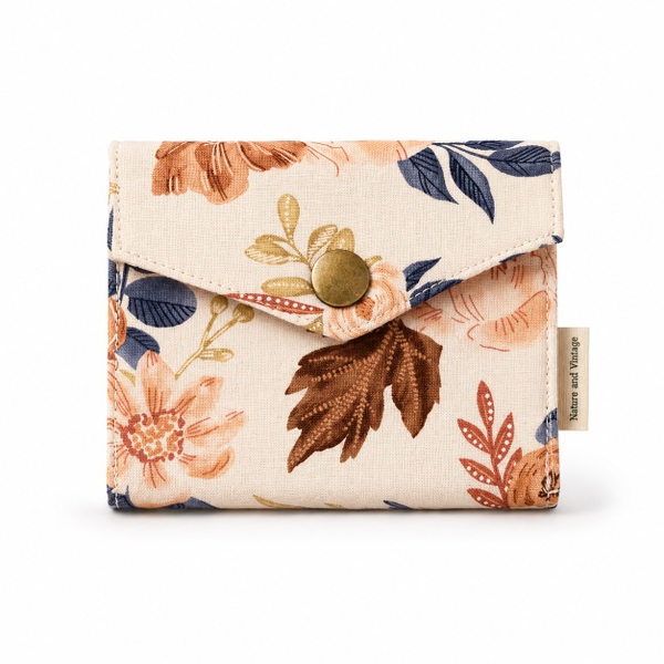 RUNG HANDMADE - 'Autumn Leaf' Small Wallet