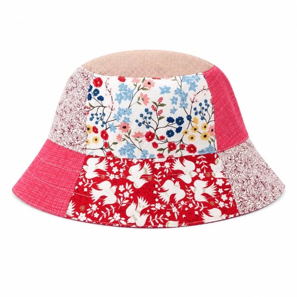 RUNG HANDMADE - Quilted Hat in Red
