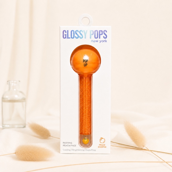 GLOSSY POPS - 'Resting Peach Face' 2-in-1 Lip Balm & Lip Gloss