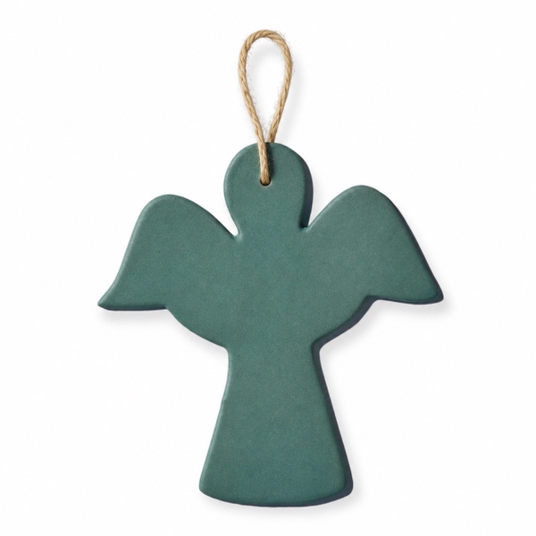 BÁT TRÀNG CERAMIC - Christmas Ornament in Green Angel