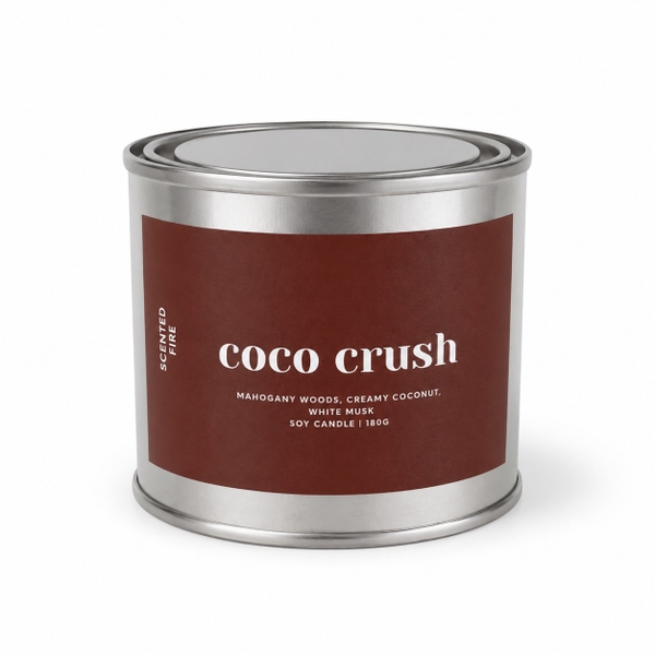 Scented Fire - 'Coco Crush' Scented Candle