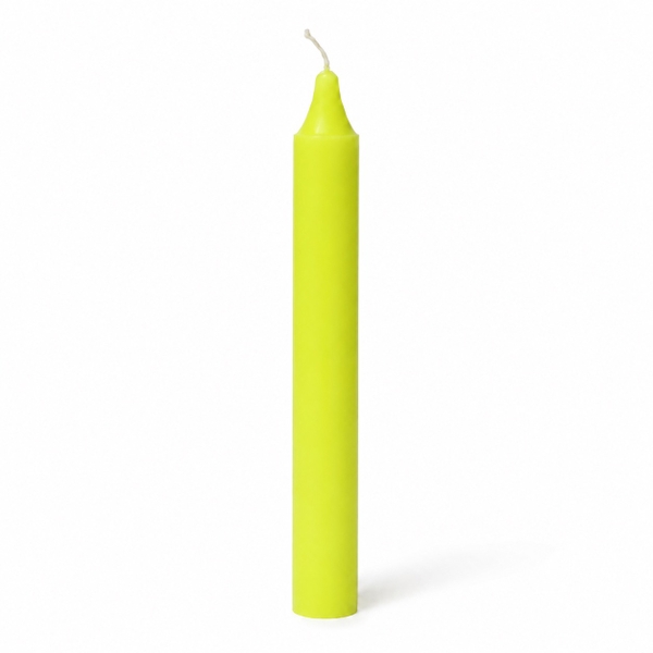 Tapered Candle 15cm - Lime