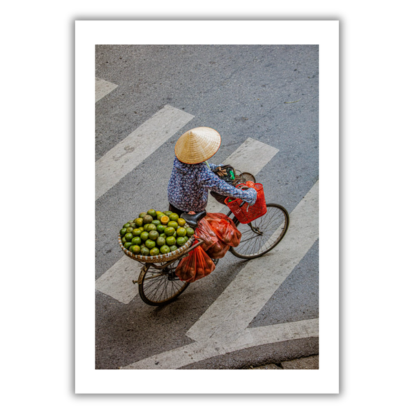 MARCUS LACEY - 'Orange Bike' Print