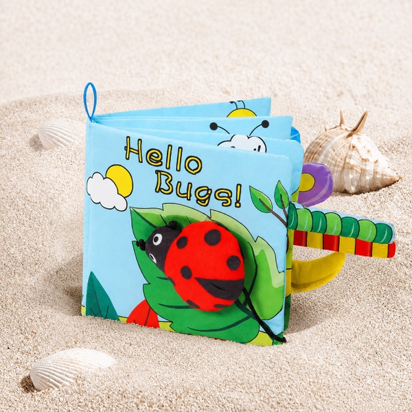 KID & BABY - 'Hello Bugs' Montessori Cloth Book