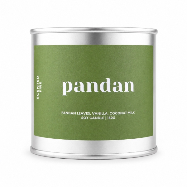 SCENTED FIRE - ‘Pandan’ Scented Candle
