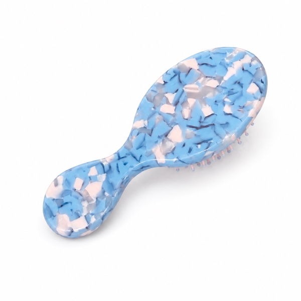 Mini Hair Brush - Blue