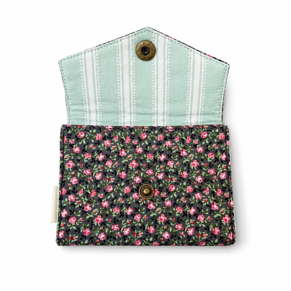 RUNG HANDMADE - 'Tiny Rose' Small Wallet