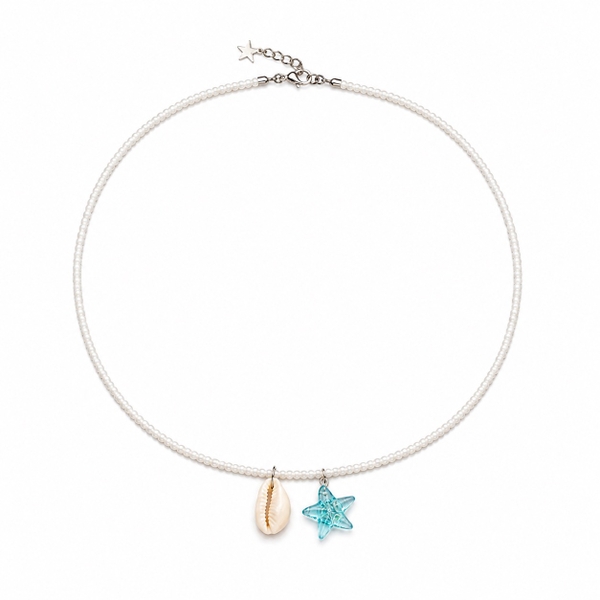 MERMAID - 'Celia' Natural Gemstone & Pearl Necklace Set