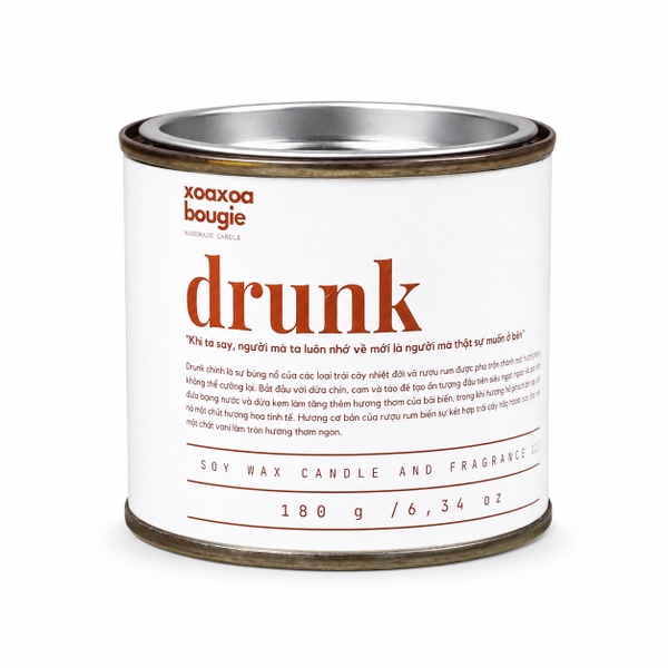 XOAXOA BOUGIE - ‘Drunk’ Scented Candle