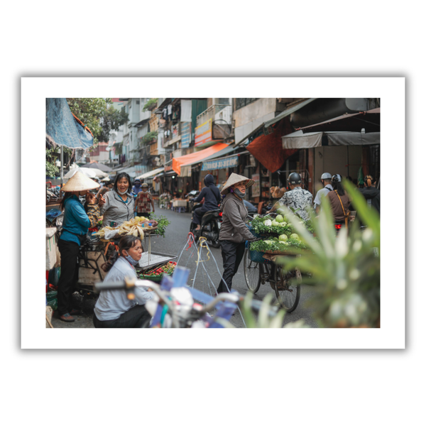 MARCUS LACEY - 'Market' Print