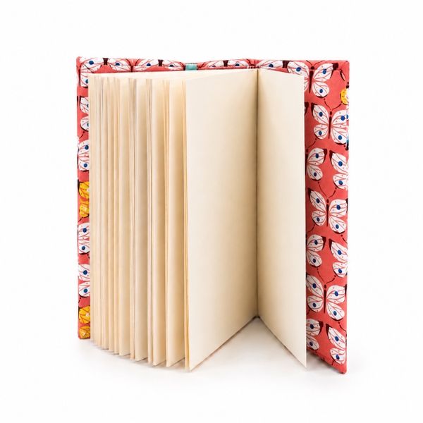 RUNG HANDMADE - 'Butterly' Fabric Book Cover