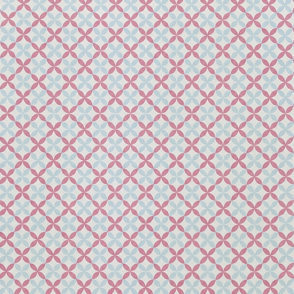 TIỆM CÁ TRỨNG - 'Pink & Turquoise Tile' Wrapping Paper