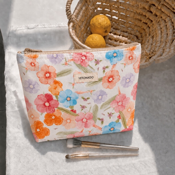 MAKE UP PURSE - Sunlit Garden