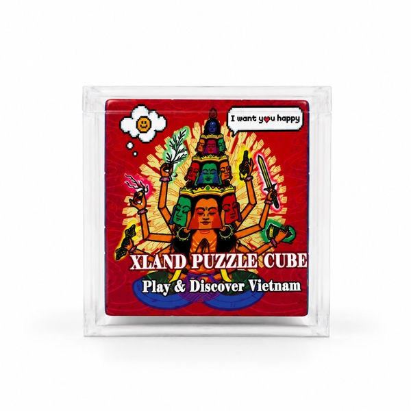 XLAND - 'Vietnamese Folklore' Rubik Cube