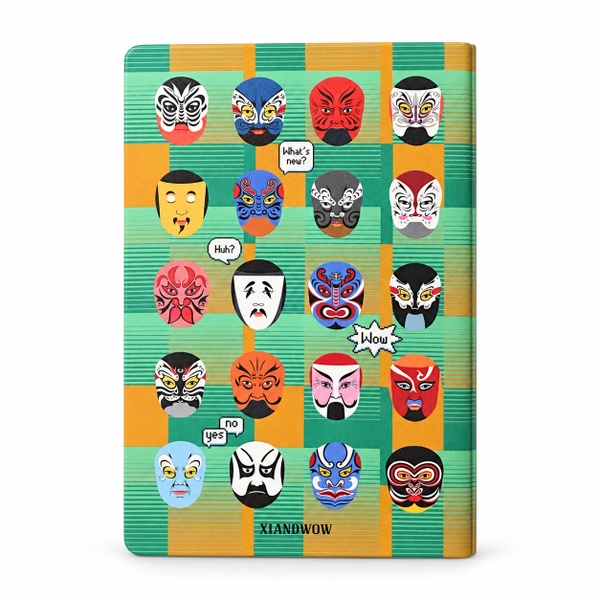 XLAND - 'Tuồng Mask' Glitter Notebook