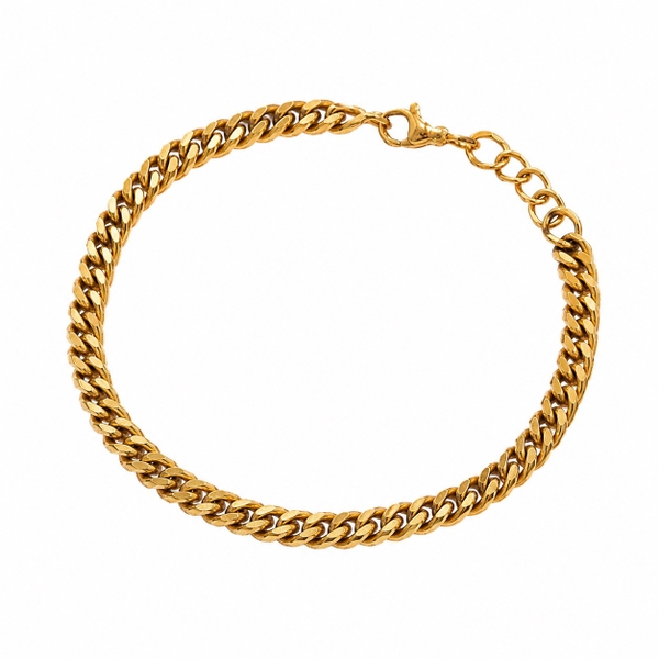 ROUGE - 18K Gold Plated Classic Chain Bracelet