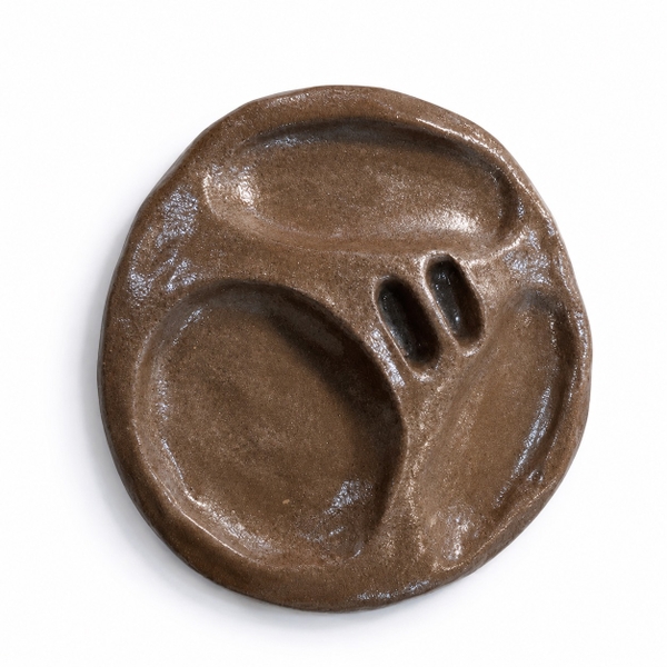 LINDO CRAFTS - Ceramic Tray In Brown