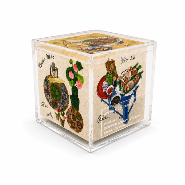 XLAND - 'Vietnamese Cuisine' Rubik Cube