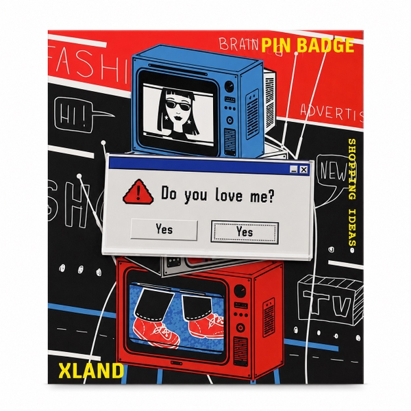 XLAND - ‘Do You Love Me?’ Mini Pin