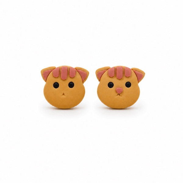 ELI & LOU - Clay Earrings in Cat