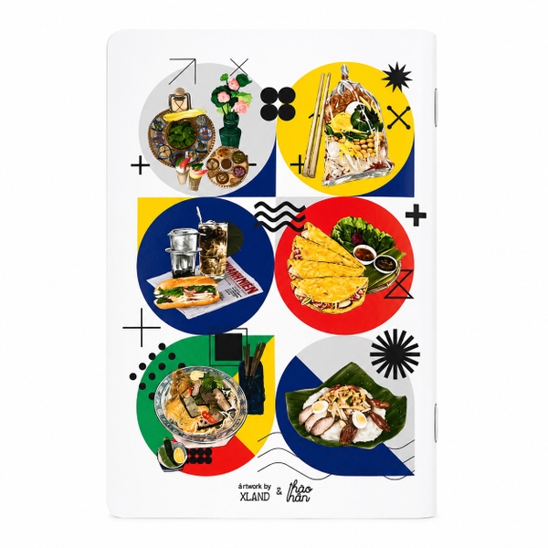 XLAND - 'Taste Vietnam, Live Vietnam' Glitter Notebook