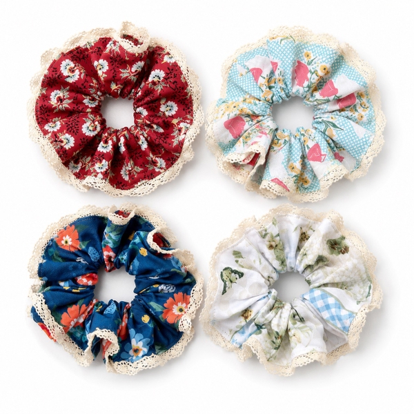 RUNG HANDMADE - Lace Strim Scrunchie