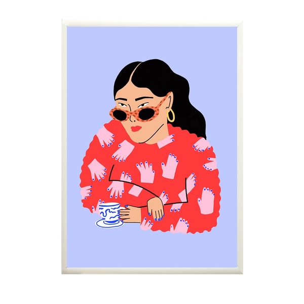 FRAMED Nicki Blackbeard 'Tea for One'
